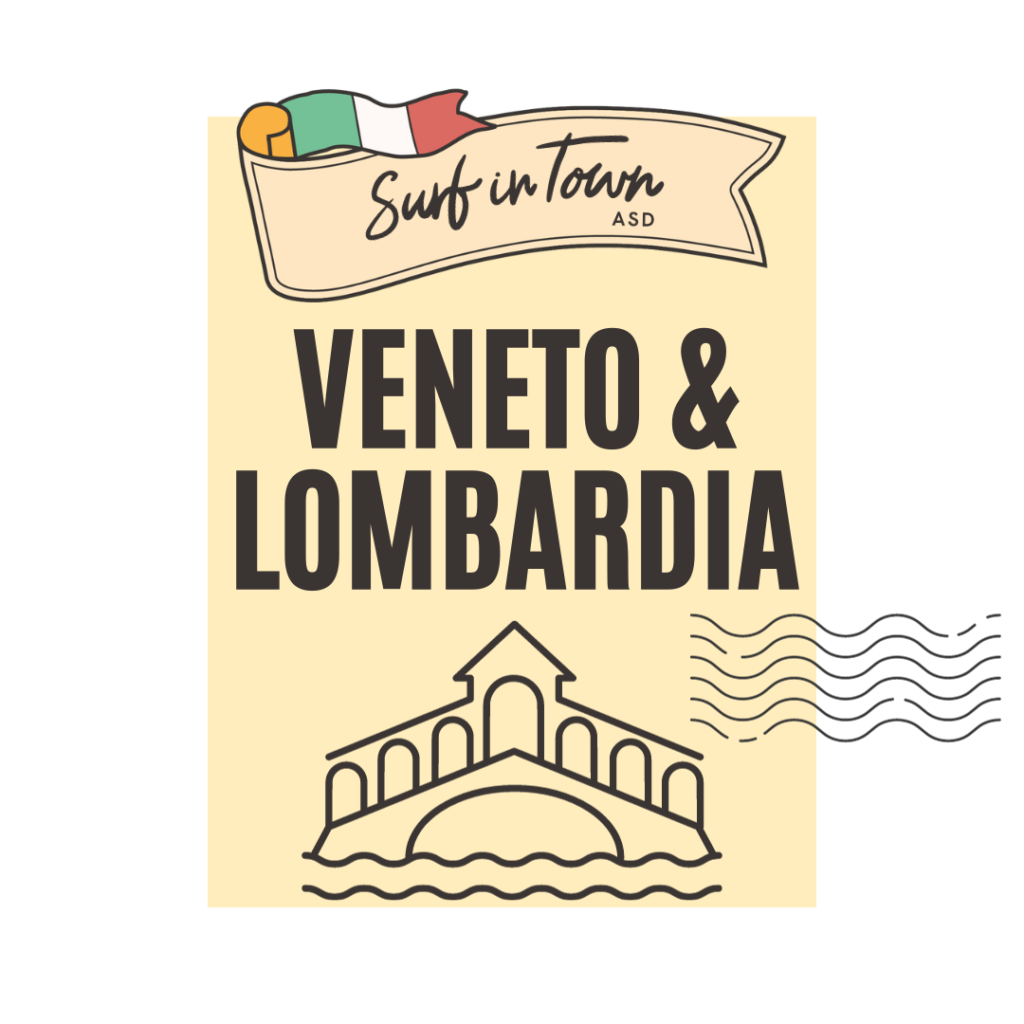 sticker giallo con scritta Veneto & Lombardia